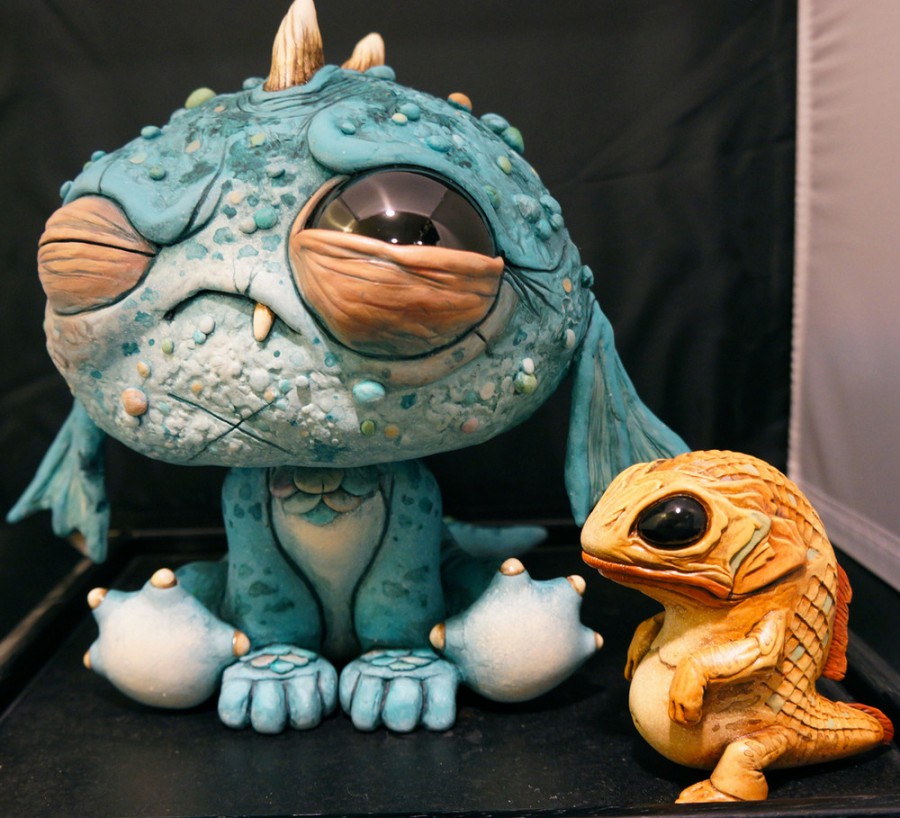 Дружелюбные керамические монстры, которых так и хочется забрать себе домой керамические монстры, Крис Риньяк, Chris Ryniak