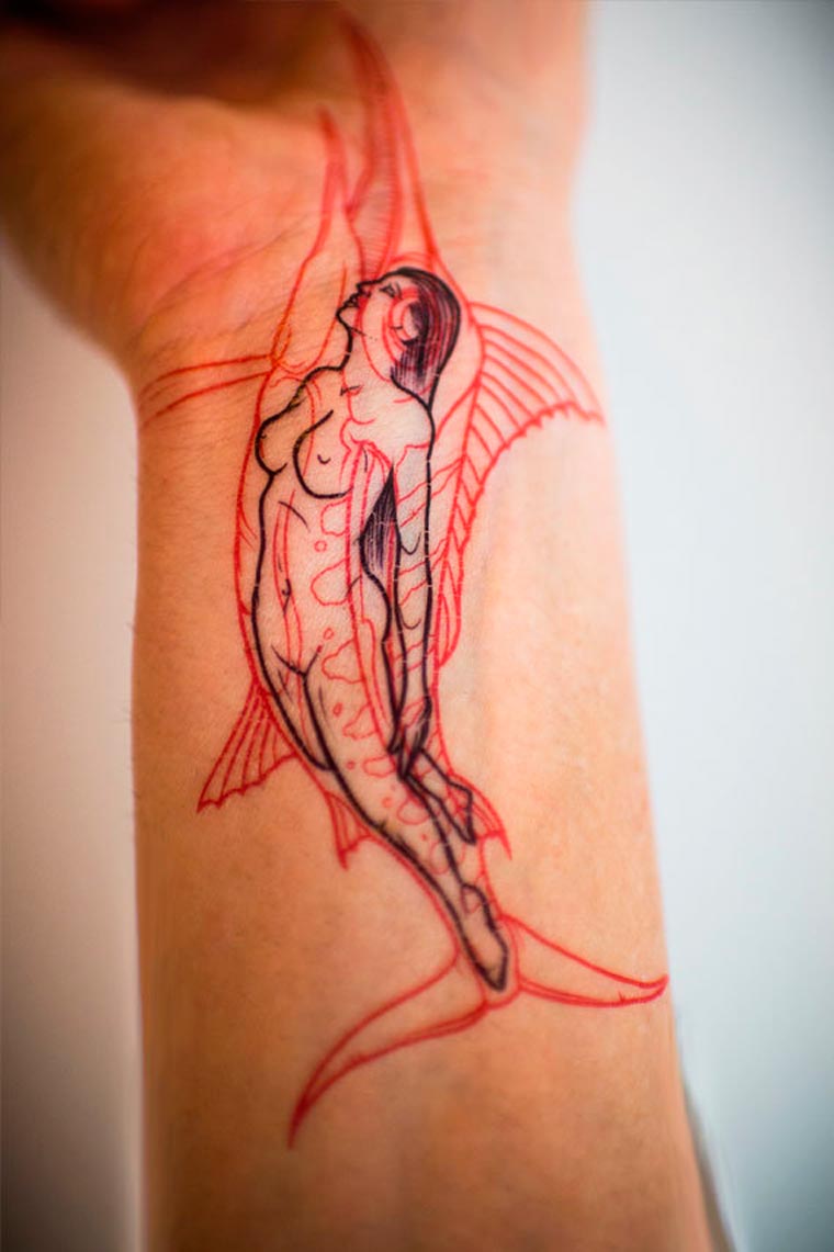 Tattoo You, временные татуировки от знаменитых татуировщиков