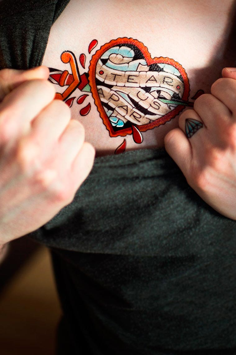 Tattoo You, временные татуировки от знаменитых татуировщиков