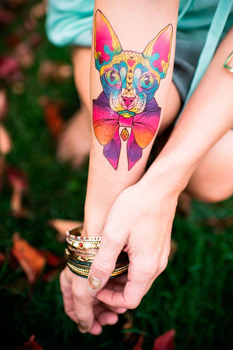 Tattoo You, временные татуировки от знаменитых татуировщиков