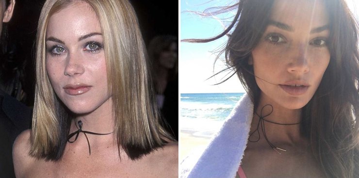 знаменитости копирующие стиль звёзд 90-х, стиль 90-х