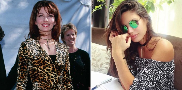 знаменитости копирующие стиль звёзд 90-х, стиль 90-х