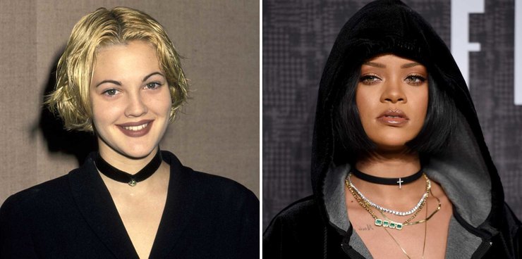 знаменитости копирующие стиль звёзд 90-х, стиль 90-х