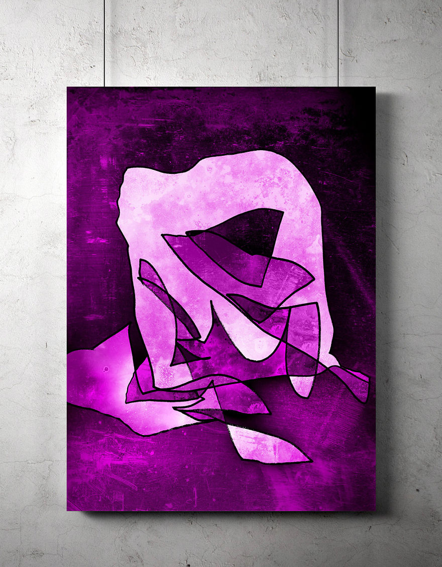 художник превращает каракули сына в абстрактное искусство, Пол Додд, Paul Dodd