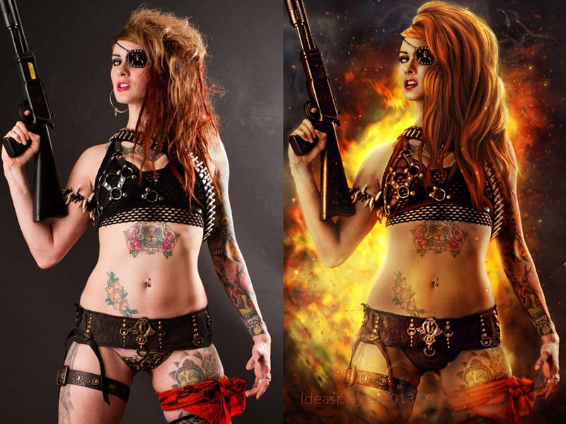 20 обработанных фотографий, заставляющих поверить в силу фотошопа до и после фотошопа, красивый фотошоп