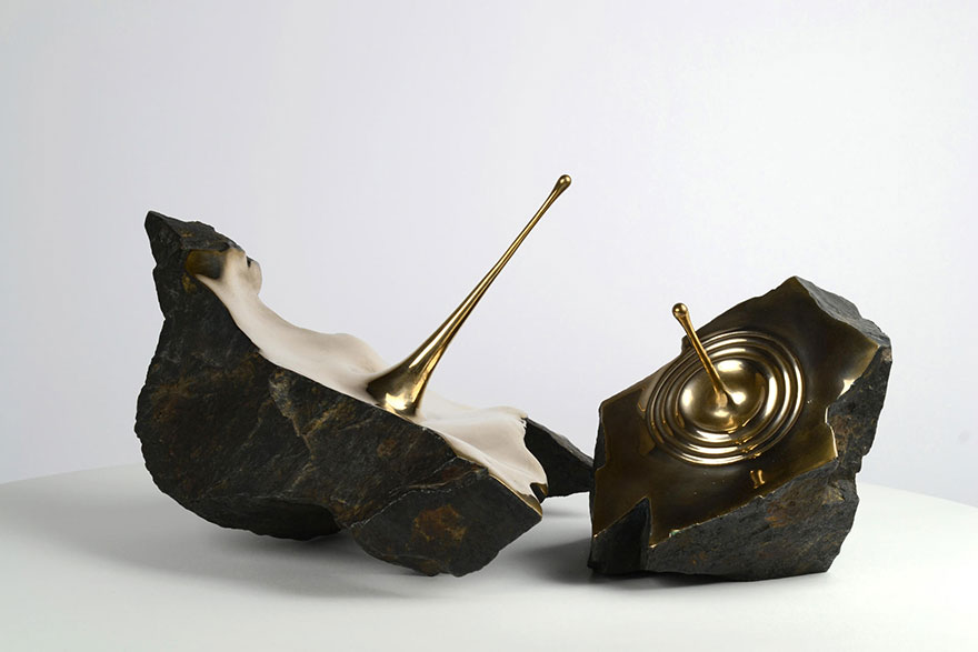 скульптуры из бронзы и камня, Ромен Ланглуа, Romain Langlois