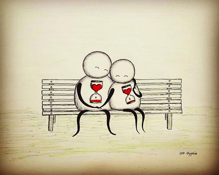 20 мрачноватых комиксов о любви, заставляющих задуматься о её обратной стороне мрачноватые комиксы о любви, рисунки о любви