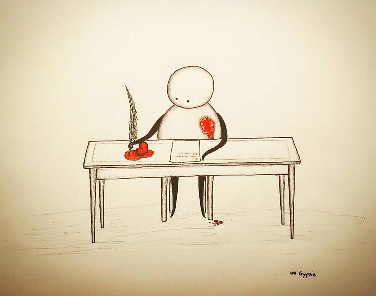 20 мрачноватых комиксов о любви, заставляющих задуматься о её обратной стороне мрачноватые комиксы о любви, рисунки о любви