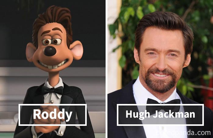 Знаменитые персонажи озвучивали голливудские знаменитости, знаменитости озвучивали персонажей