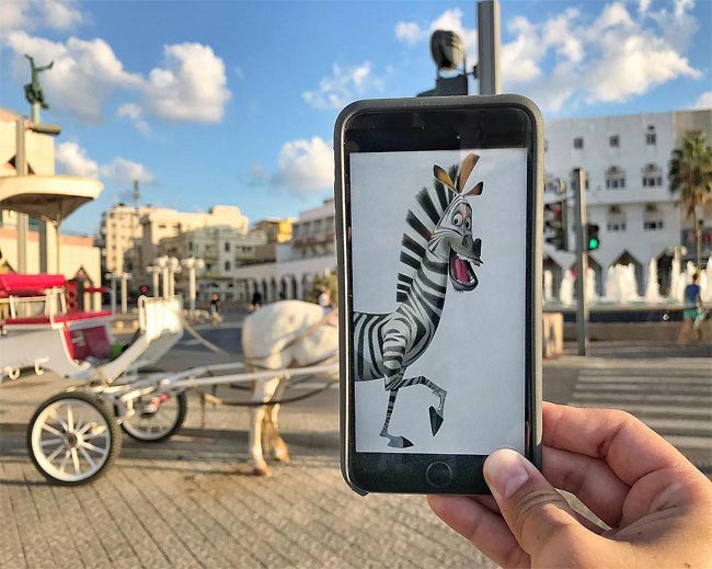 Яхав Дрэйзин, Yahav Draizin, реальный мир с фотографиями на смартфоне