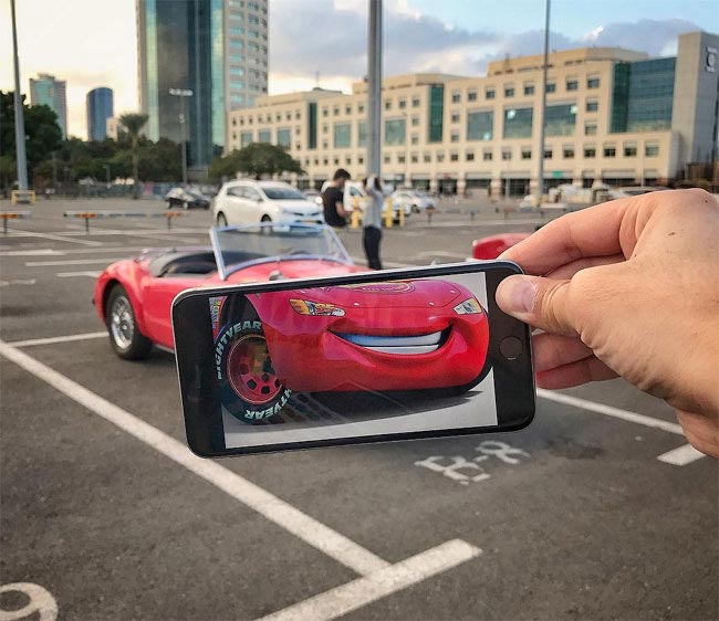 Яхав Дрэйзин, Yahav Draizin, реальный мир с фотографиями на смартфоне