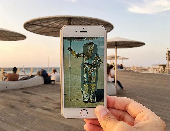 Яхав Дрэйзин, Yahav Draizin, реальный мир с фотографиями на смартфоне