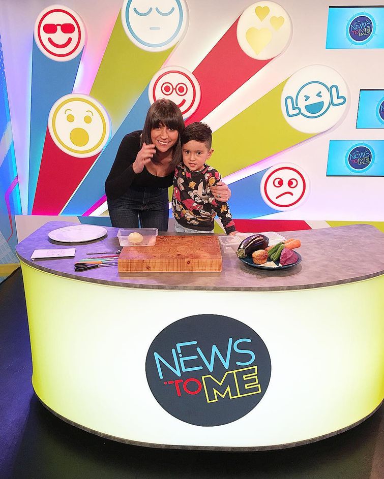 Лалех Мохмеди, Laleh Mohmedi, завтраки для сына в виде персонажей