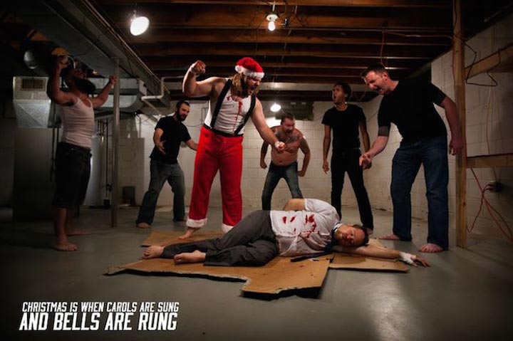 Парень создаёт смешные рождественские открытки после того, как мама посоветовала ему протрезветь смешные рождественские открытки, мама посоветовала протрезветь, Джон Сессна, John Cessna