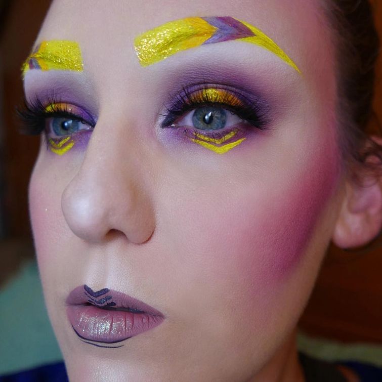 визажист превращает своё лицо в шедевры живописи, Лекси Лазиа, Lexie Lazea