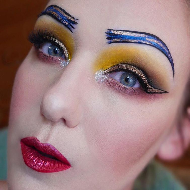 визажист превращает своё лицо в шедевры живописи, Лекси Лазиа, Lexie Lazea