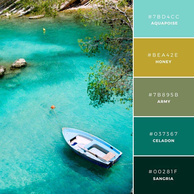 Уникальные цветовые палитры, необычные палитры цветов, палитры цветов для дизайна