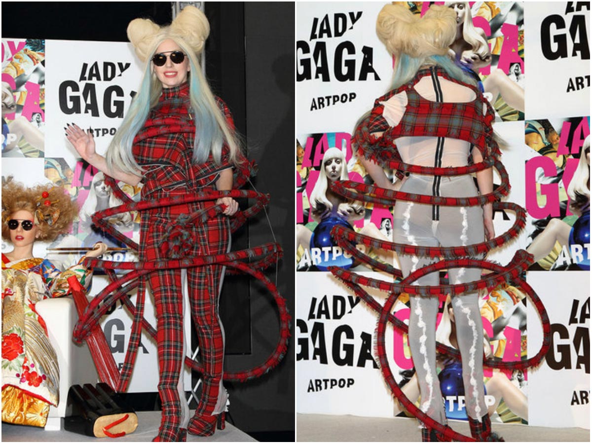 самые безумные образы Леди Гаги, эпатажные наряды леди гаги