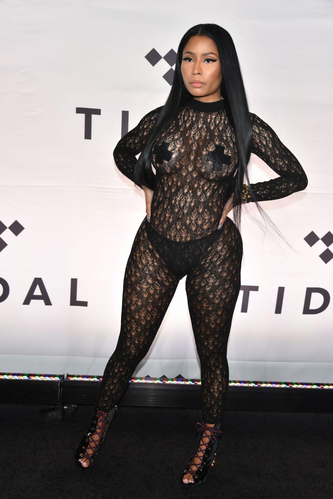 Nicki Minaj at Tidal x: 1015 in Brooklyn 10/15/2016