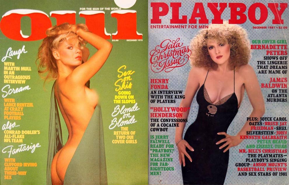 Винтажные рождественские обложки мужских журналов с 1940-1990-е годы рождественские обложки мужских журналов