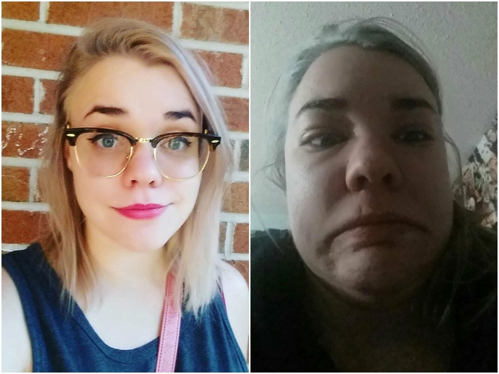 симпатичные девушки корчат рожи, pretty girls making ugly faces