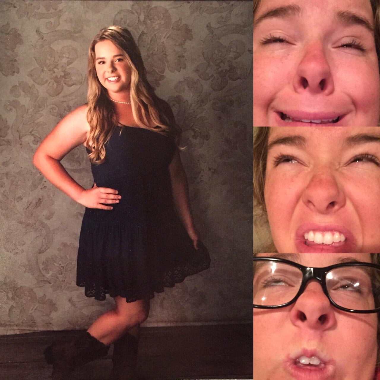 симпатичные девушки корчат рожи, pretty girls making ugly faces