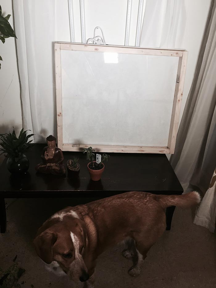 как сделать поддельное окно, поддельное окно свет, поддельное окно в подвале