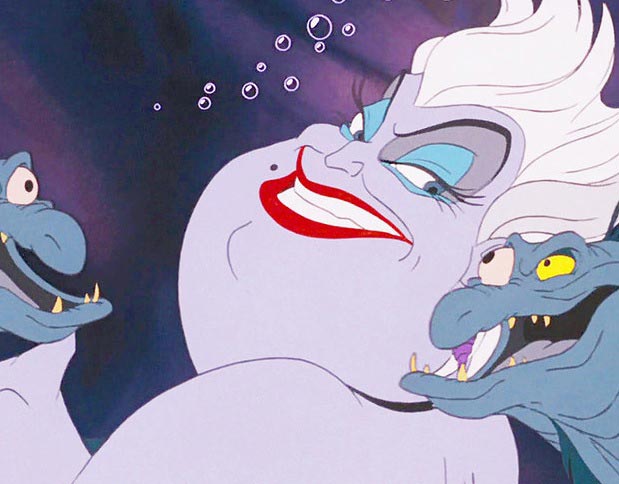 диснеевские злодеи без макияжа, злодеи Диснея без макияжа