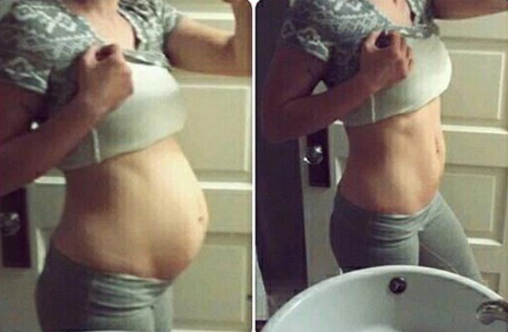 похудение за 30 секунд, девушки фото похудели за 30 секунд