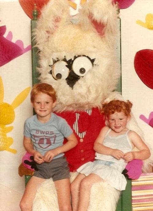 адские пасхальные кролики, пугающие пасхальные кролики, страшные пасхальные кролики