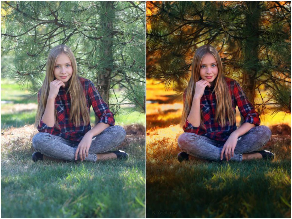 до и после фотошопа, красивый фотошоп