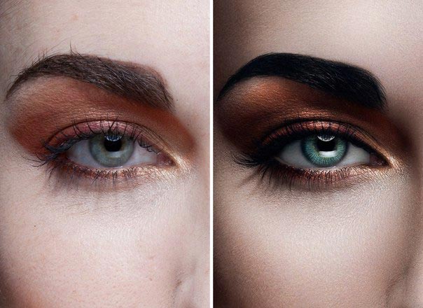 до и после фотошопа, красивый фотошоп