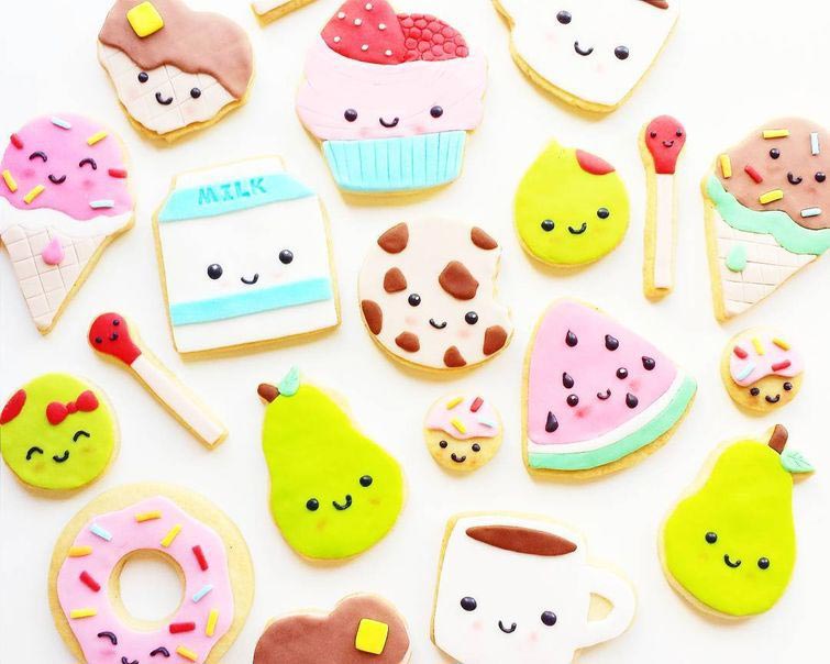 Викки Лю, Vickie Liu, милые сладости, милые печенья