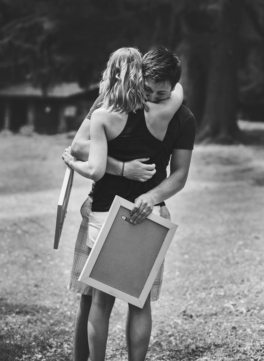 жена сообщила мужу о беременности во время фотосессии, Брианн Дейв