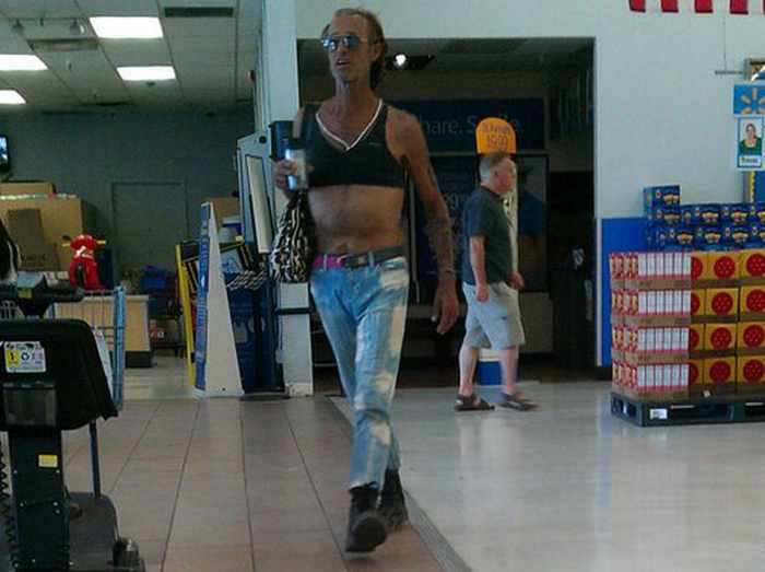 people of walmart, странные американцы, наряды посетителей американских супермаркетов