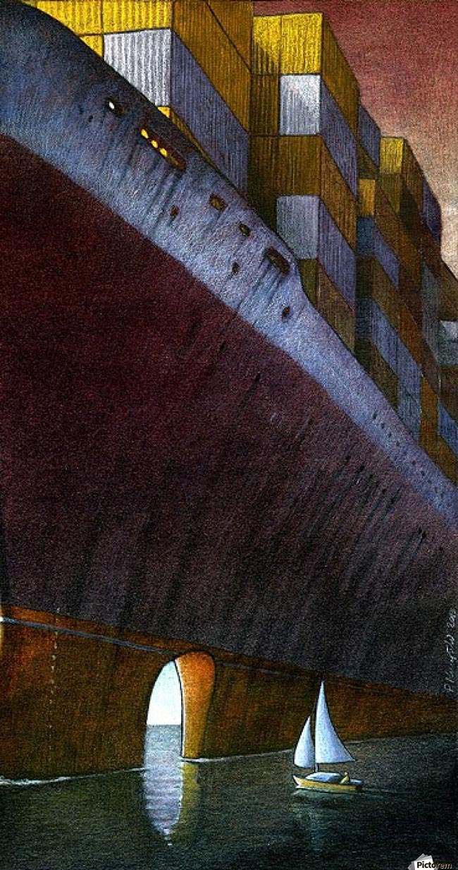 Павел Кучински, Pawel Kuczynski, остросоциальные иллюстрации, сатирические иллюстрации