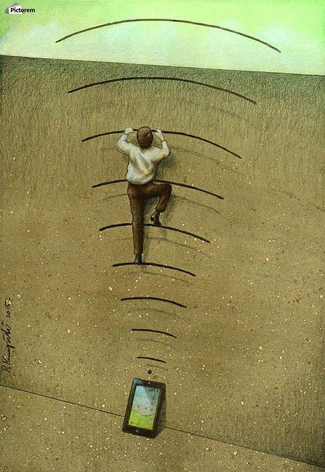 Павел Кучински, Pawel Kuczynski, остросоциальные иллюстрации, сатирические иллюстрации