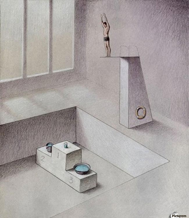 Павел Кучински, Pawel Kuczynski, остросоциальные иллюстрации, сатирические иллюстрации