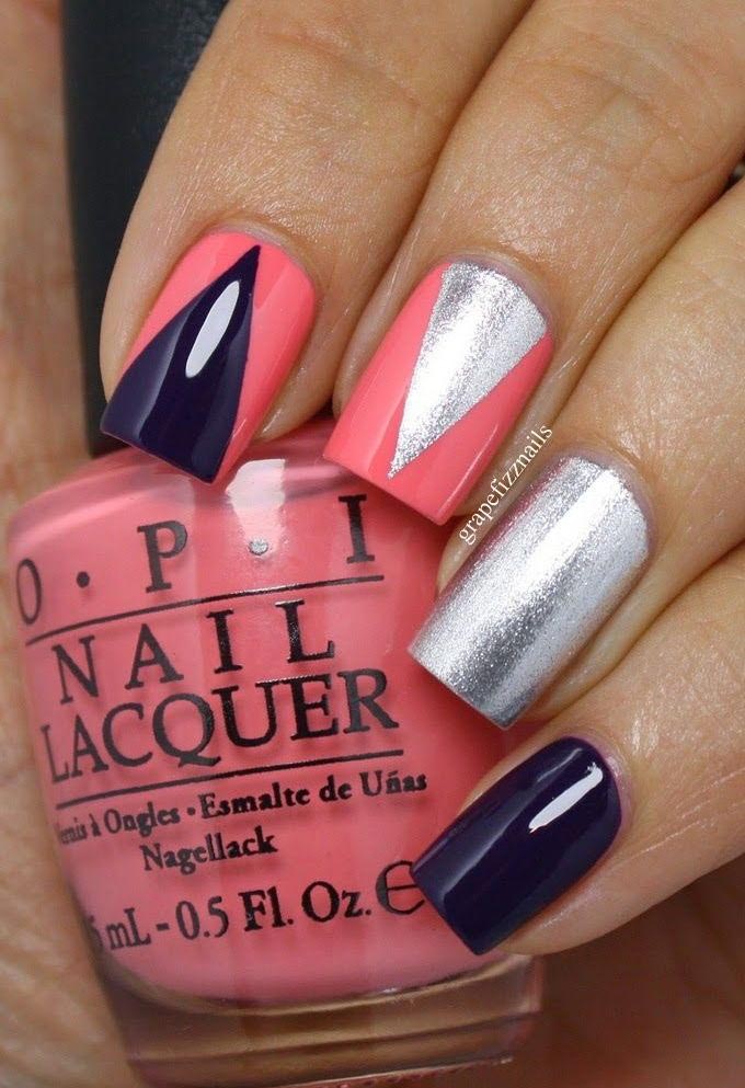 розовый маникюр, маникюр с розовым лаком