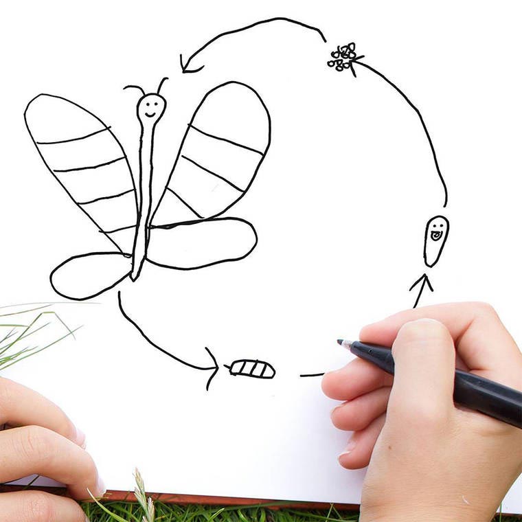 превращает каракули сына в реальные вещи, Things I have drawn, папа рисунки сына в реальность