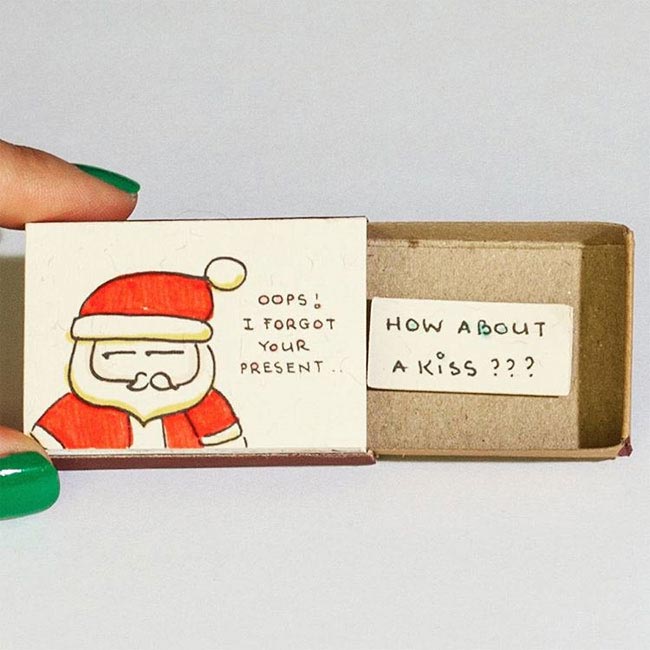 спичечные открытки, открытки из спичечных коробков