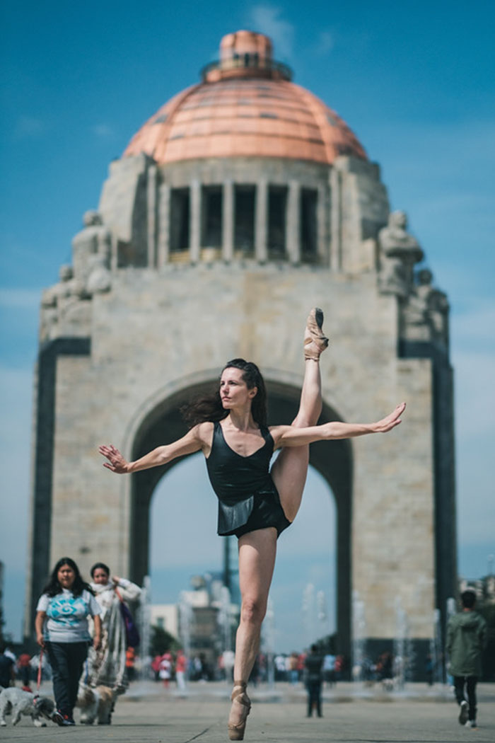 Захватывающие портреты танцоров балета на улицах Мексики танцоры балета на улицах Мексики, Омар Роблес, Omar Robles