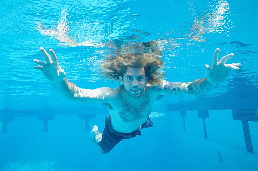 воссоздал обложку Nirvana Nevermind, как мальчик с обложки выглядит сегодня, Спенсер Элден, Spencer Elden