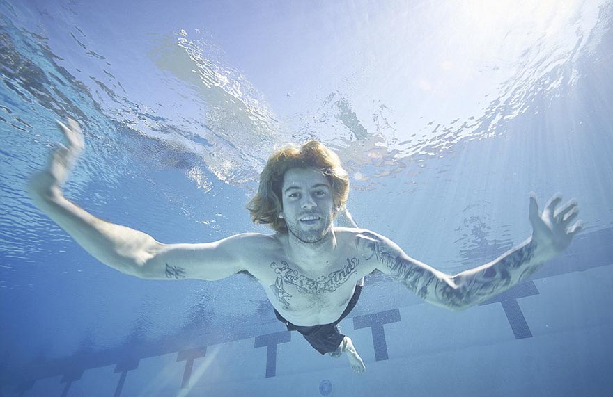воссоздал обложку Nirvana Nevermind, как мальчик с обложки выглядит сегодня, Спенсер Элден, Spencer Elden