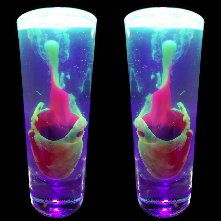 бар Viscosity, необычные коктейли, шоу в бокале, наука в стакане, научный бар