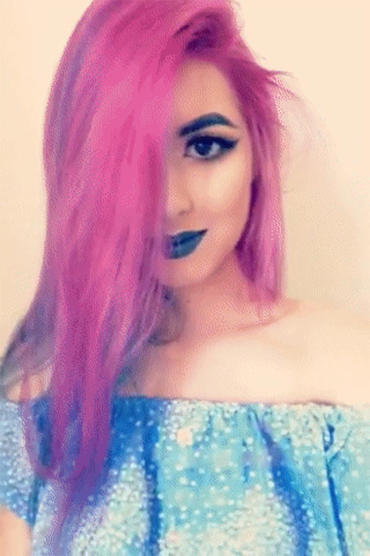 волосы меняют цвет за мгновение, волосы меняют цвет за секунду