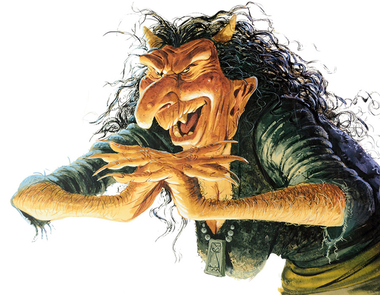 жуткие новогодние персонажи, волшебные создания Рождества