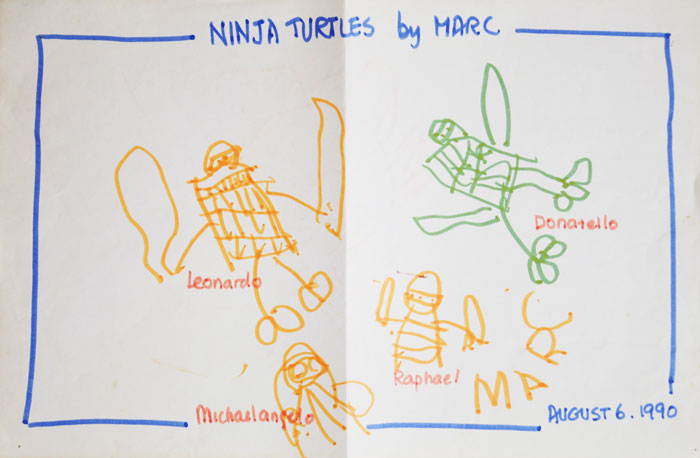 Парень показал, как развивались его художественные навыки с 2-х до 28 лет Парень показал как развивались его художественные навыки, художественный прогресс