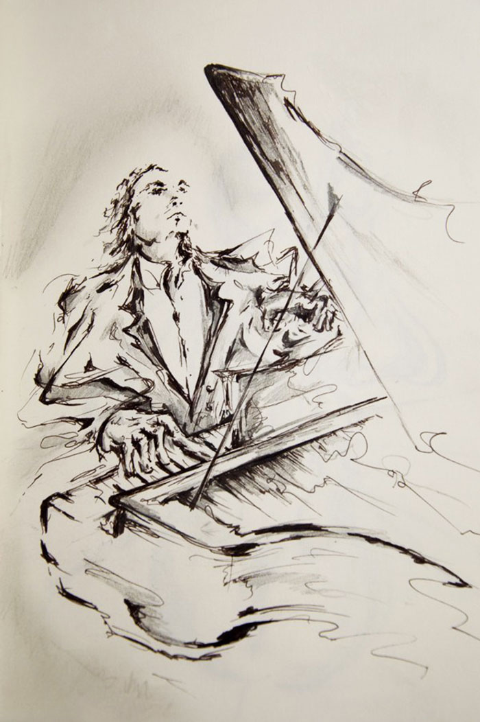 Парень показал, как развивались его художественные навыки с 2-х до 28 лет Парень показал как развивались его художественные навыки, художественный прогресс