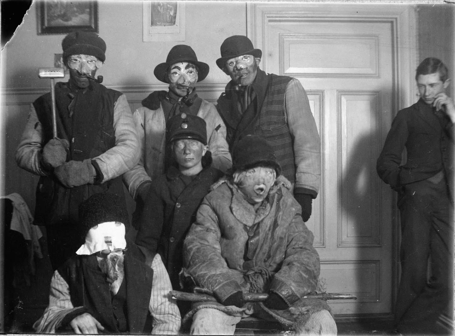 Шведская банда Fettisdagsgubbar 1900 год
